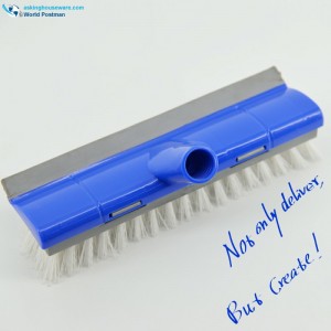 Akbrand Push Brush Squeegee ที่ด้านหลังด้วยแปรงปัดเฉียงขนาดสั้น