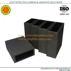 ส่วนประกอบกราไฟท์สำหรับทองแดงและทองแดงผสมหล่ออย่างต่อเนื่อง