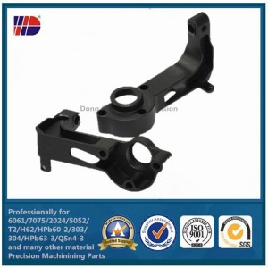 ชิ้นส่วนเครื่องจักรกลซีเอ็นซีอลูมิเนียมที่มีความแม่นยำสูงพร้อมด้วยการพ่นทราย