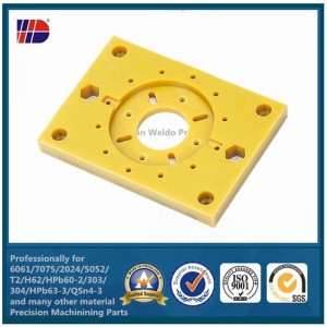 POM CNC Parts ความแม่นยำพลาสติกกลึงชิ้นส่วนกัด