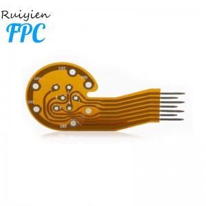 ที่มีคุณภาพดีราคาถูก fpc 1020 วงจรพิมพ์ที่มีความยืดหยุ่น pcb capacitive fpc เซ็นเซอร์ลายนิ้วมือสำหรับผู้มีสิทธิเลือกตั้งระบบการลงทะเบ...