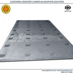 ชิ้นส่วนฉนวนความร้อนของกราไฟท์