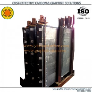 ขั้วบวกของกราไฟท์สำหรับอุตสาหกรรมอิเล็กโทรลิซิสและไฟฟ้า