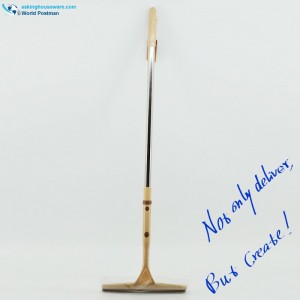 Akbrand 135 ซม. ด้ามยาวปาดน้ำหน้าต่างพร้อมท่อสเตนเลสสตีลยืดหยุ่น