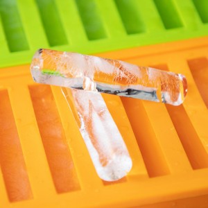 ซิลิโคนอ่อนนุ่มใส่เครื่องทำน้ำแข็งก้อนทรงกลมถาด Cube