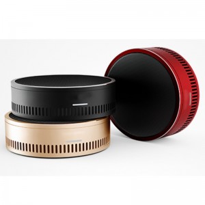 เครื่องฟอกอากาศในรถยนต์แบบ USB ขับเคลื่อนพร้อมฟังก์ชั่นตรวจจับคุณภาพอากาศอัจฉริยะเพื่อลบฟอร์มาลดีไฮด์ / smong / PM2.5 / มือสองควัน ...