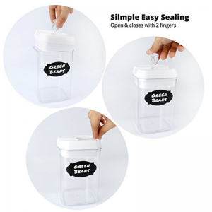 ชุดภาชนะเก็บอาหารสุญญากาศสำหรับเก็บอาหาร 12 ชิ้น