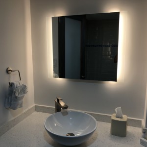 EU และ USA สุดหรู LED Backed Mirror Mirror - ENE-AL-105
