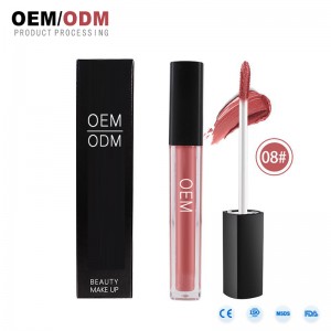 ฉลากส่วนตัวคุณภาพสูง Colorpop Matte Lipgloss เหลวลิปสติก OEM Lipgloss