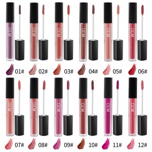 ฉลากส่วนตัวคุณภาพสูง Colorpop Matte Lipgloss เหลวลิปสติก OEM Lipgloss