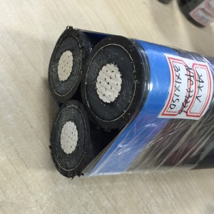 NFC33226- PR XLPE หุ้ม UG MV สายไฟ 12KV 24KV 36KV สำหรับใต้ดิน