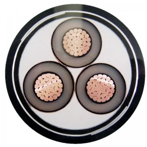 1-35KV Xlpe สายไฟเมทัลลิโล่ SWA / STA MV สายเคเบิลแรงดันปานกลาง