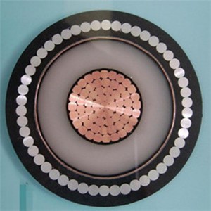 1-35KV Xlpe สายไฟเมทัลลิโล่ SWA / STA MV สายเคเบิลแรงดันปานกลาง