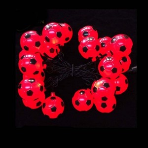 ไฟ LED เชือกฟุตบอลของตกแต่งวันคริสต์มาส