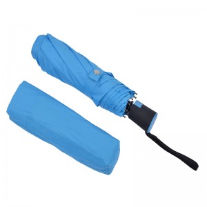การเดินทางที่มีคุณภาพสูงอัตโนมัติเปิดขนาดกะทัดรัดพับร่มพกพา Windproof