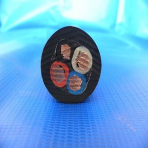 แจ็คเก็ตยางทองแดงแบบพกพามีความยืดหยุ่น SHD GC สายเคเบิลฉนวน EPR