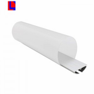 ฝาครอบเลนส์นำช่องแสงแถบอลูมิเนียม