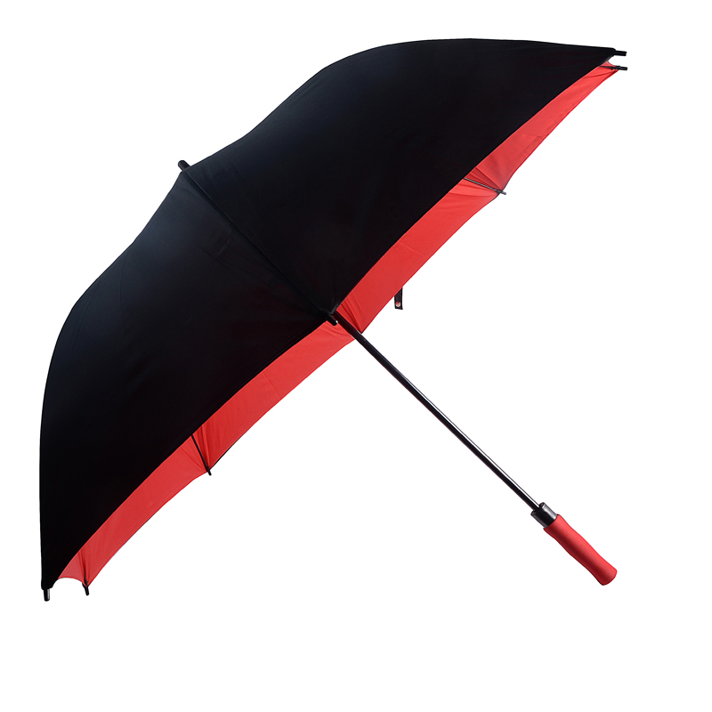 จับร่มกอล์ฟ Windproof แบบสองชั้นราคาถูกโดยอัตโนมัติ