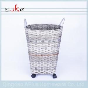 เก็บหวายทอมือ PE ธรรมชาติ