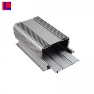 พื้นผิวที่ดีตู้อลูมิเนียมอิเล็กทรอนิกส์อัด / กล่องด้วยสกรู