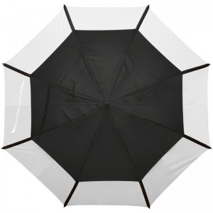 ขนาดใหญ่ 62 นิ้ว double canpoy ร่มกอล์ฟ windproof มีรู