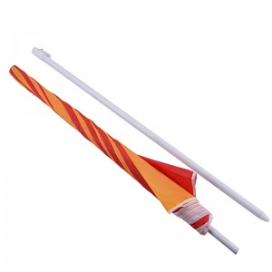 ที่กำหนดเองพิมพ์ดวงอาทิตย์กลางแจ้งร่มชายหาด