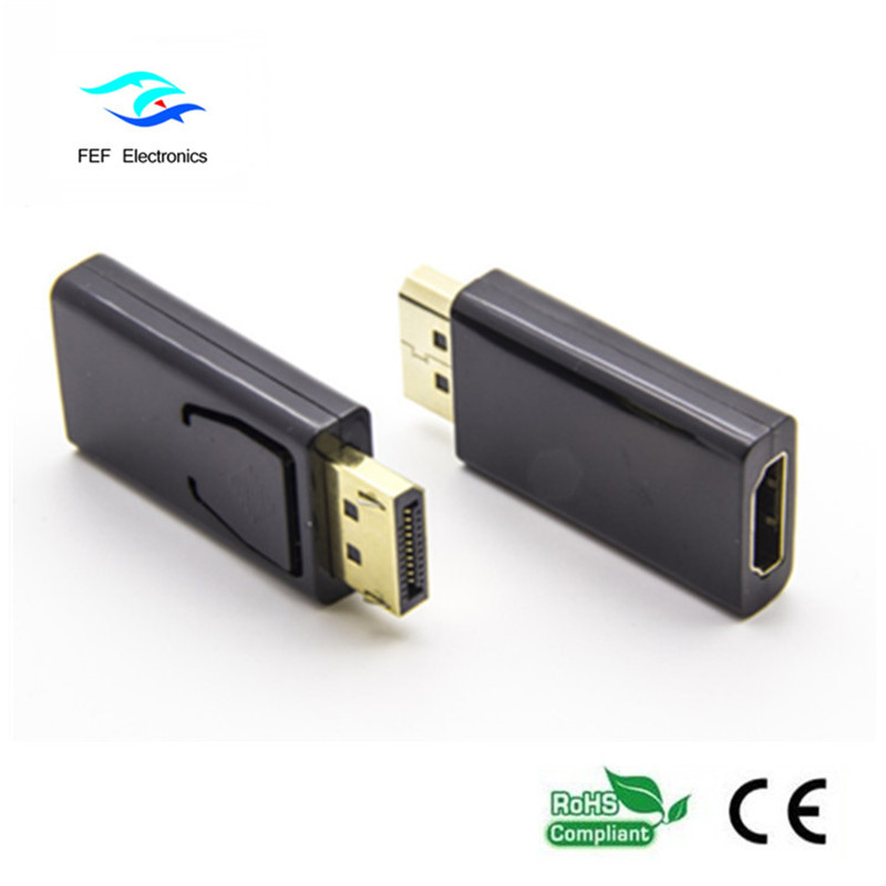DisplayPort ตัวผู้ DP เป็น HDMI ตัวแปลงหญิงรหัส: FEF-DPIC-025