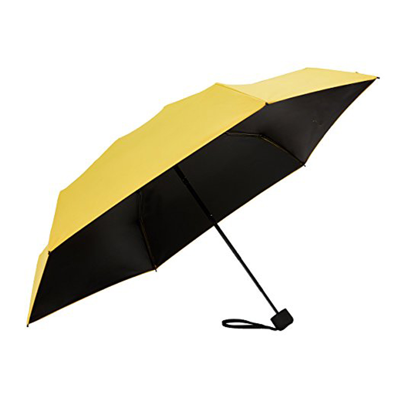 กันแดดร่มกันแดดร่มกันแดดร่มกันแดด Mini Mini UV สีเหลืองอ่อน