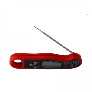 สมาร์ทดิจิตอลกันน้ำเครื่องวัดอุณหภูมิอาหารคุณภาพอย่างรวดเร็วของเครือข่ายพร้อมที่เปิดฝาขวดแสงไฟ