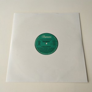 12 Inner Paper Vinyl White LP Inner Sleeves สำหรับ 33RPM Vinyl Record