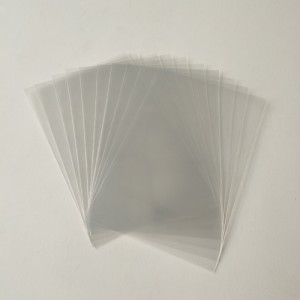 ซองใส่การ์ดเกมแบบมาตรฐานขนาดใส 63.5x88 มม. Crystal Clear Pro-fit