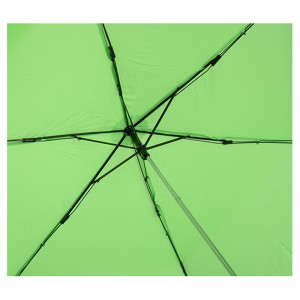 ร่มกล้วยแบบพับ 3 ใบเปิดด้วยตนเองพร้อมโลโก้