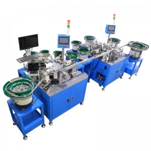 เครื่องประกอบไมโครสวิตช์ขนาดใหญ่อัตโนมัติ