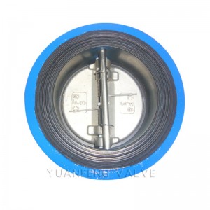 วาล์วตรวจสอบชนิดแผ่นเวเฟอร์คู่