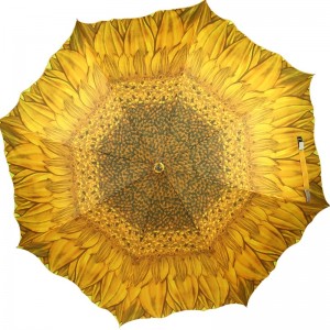 ที่มีคุณภาพสูงขายส่งร้านขายโฆษณากลางแจ้งรูปดอกไม้ตรงร่ม