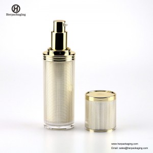 HXL329 อะคริลิคเปล่าครีมและขวดโลชั่นเครื่องสำอางบรรจุภัณฑ์ดูแลผิวคอนเทนเนอร์