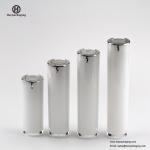 HXL413 คริลิคที่ว่างเปล่าสุญญากาศครีมและขวดโลชั่นบรรจุภัณฑ์เครื่องสำอางดูแลผิวภาชนะ