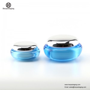 HXL226 ขวดอะคริลิคใสแบบกลมหรูหรา