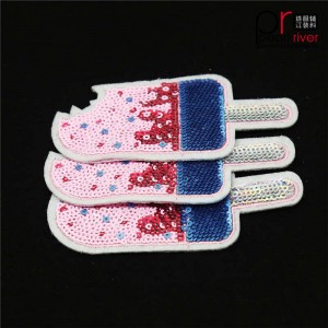 แพทช์เลื่อมไอศครีม