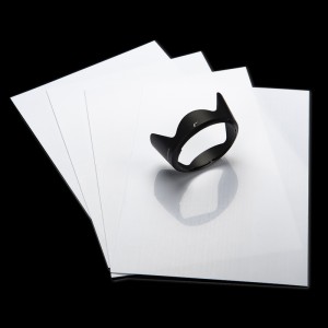 แผ่นเทอร์โมพลาสติกสีขาวความร้อนสูงสำหรับบรรจุภัณฑ์อาหาร