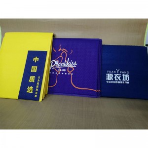 ปิดผนึกตัวเองโลโก้ของตัวเองพิมพ์มันวาวอลูมิเนียมฟอยล์ฟิล์มที่กำหนดเอง rose g old เมทัลลิฟองจดหมายถุง