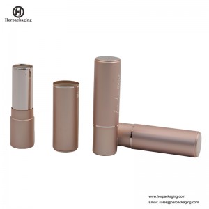 HCL407 กรณีลิปสติกเปล่าภาชนะบรรจุลิปสติกหลอดแต่งหน้าบรรจุด้วยฉลาดคลิปแม่เหล็กฝาผู้ถือลิปสติก