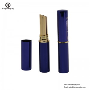 HCL409 กรณีลิปสติกเปล่าภาชนะบรรจุลิปสติกหลอดแต่งหน้าบรรจุด้วยฉลาดคลิปแม่เหล็กฝาผู้ถือลิปสติก