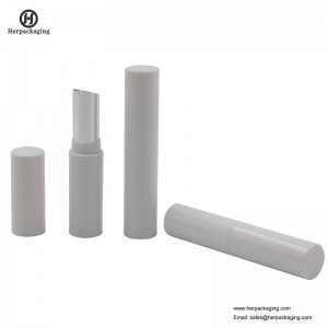 HCL415 กรณีลิปสติกเปล่าภาชนะบรรจุลิปสติกหลอดแต่งหน้าบรรจุด้วยฉลาดคลิปแม่เหล็กฝาผู้ถือลิปสติก