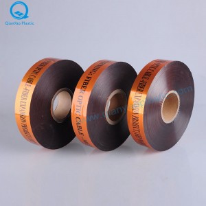 อันตราย / ข้อควรระวังฝังหลักด้านล่างเทปคำเตือนที่ตรวจพบ; เทปคำเตือนสายเคเบิล / ไฟเบอร์ที่ตรวจพบได้ของ ITC