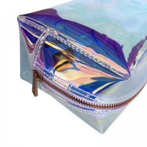 สไตล์เกาหลีขนาดเล็กสีสันสวยงามความงามกล่องเก็บถังขยะกรณีซิปกระเป๋าแต่งหน้า