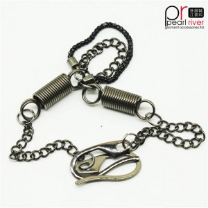 กางเกงยีนส์สไตล์ร็อคอุปกรณ์เสริมกางเกงโซ่หินกระเป๋าโซ่ตกแต่ง