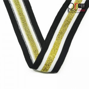 เทปสีดำ / เหลือง / ขาวพร้อมเทปคุณภาพสูงสีทอง