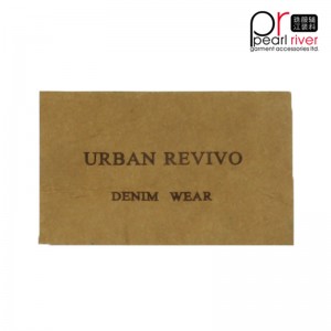 หนังแฟชั่นสีสันสติ๊กเกอร์ hangtag จำนวนมากสีสันสดใส