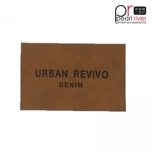 แฟชั่นหนังสีสันสติ๊กเกอร์ hangtag จำนวนมากสีสันสดใส